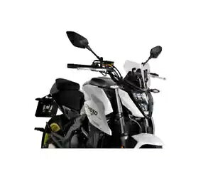 PUIG �t�����g�K���X 21653W �l�C�L�b�h NG SPORT CFMOTO 650 NK 2021 - 2024 ���� PUIG Windshield 21653W NAKED NG SPORT CFMOTO 650 NK 2021 - 2024 TRANSPARENT