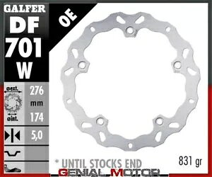 Galfer ���A �u���[�L �f�B�X�N �E�F�[�u�Œ� 276x5mm BMW R 1100 S ABS �Ȃ� 1998-2000 Galfer Rear Brake Disc WAVE FIXED 276x5mm BMW R 1100 S NO ABS 1998-2000 �y���s�A���i�z