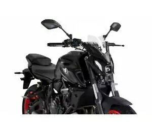 Puig tgKX N.G.X|[c 20618W }n MT-07 700 2021 - 2022 Puig Windshield Transparent Naked N.G. Sport 20618W YAMAHA MT-07 700 2021 - 2022