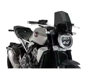 tgKX Puig _[NX[N 20862F z_ CB1000 R NEO SP C 2021 2022- Windshield Puig Dark Smoke 20862F Honda CB1000 R NEO SP C 2021 2022-