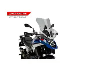 PUIG tgKX 21840H TOURING BMW R1300 GS TRIPLE BLACK 2023 - 2024 CgX[N PUIG Windshield 21840H TOURING BMW R1300 GS TRIPLE BLACK 2023 - 2024 LIGHT SMOKE