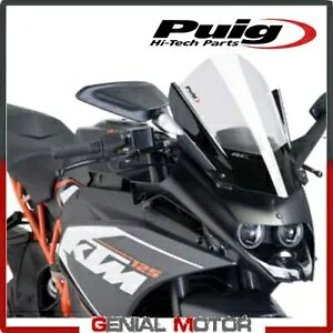 PUIG EBhV[h  7004W KTM RC 390 2014 / 2019p PUIG WINDSHIELD TRANSPARENT 7004W for KTM RC 390 2014 / 2019