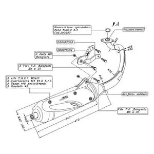 �R���v���[�g�G�L�]�[�X�g�V�X�e�� Leovence Sito Steel Yamaha Neo S 50 2002 - 2012 Complete Exhaust System Leovince Sito Steel Yamaha Neo S 50 2002 - 2012 �y���s�A���i�z