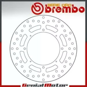 �u���[�L�f�B�X�N�Œ�u�����{�Z���G�I���t�����g�z���_ Cr 500 1988 - 1994 Brake Disc Fixed Brembo Serie Oro Front for Honda Cr 500 1988 - 1994 �y���s�A���i�z