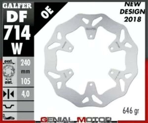 Galfer �t�����g �u���[�L �f�B�X�N WAVE FIXED 240x4mm PIAGGIO MP 3 500 SPORT 2010-2014 Galfer Front Brake Disc WAVE FIXED 240x4mm PIAGGIO MP 3 500 SPORT 2010-2014 �y���s�A���i�z