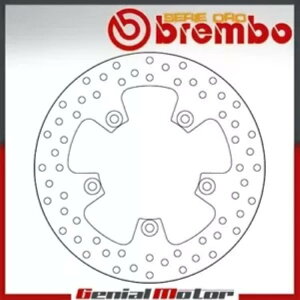 �u���[�L�f�B�X�N�Œ�u�����{�Z���G�I�����A�h�D�J�e�B 999 S 998 2003 - 2007 Brake Disc Fixed Brembo Serie Oro Rear for Ducati 999 S 998 2003 - 2007