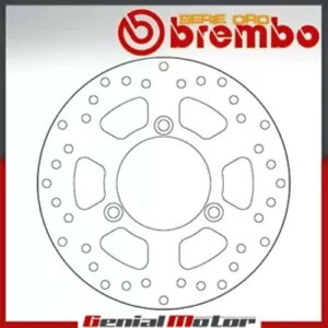 �u���[�L�f�B�X�N�Œ�u�����{�Z���G�I���t�����g�X�Y�L�o�[�O�}�� 200 2007 - 2013 Brake Disc Fixed Brembo Serie Oro Front for Suzuki Burgman 200 2007 - 2013 �y���s�A���i�z