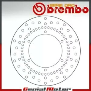 �u���[�L �f�B�X�N �Œ� BremboPostPiaggio Vespa 94??6 Emporio Armani 125 2016 - 2018 Brake Disc Fixed BremboPostPiaggio Vespa 946 Emporio Armani 125 2016 - 2018 �y���s�A���i�z