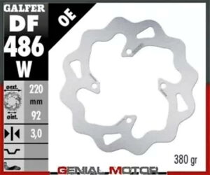 Galfer tg u[L fBXN EF[uŒ 220x3mm }n DT 50 LCD 1996-2003 Galfer Front Brake Disc WAVE FIXED 220x3mm YAMAHA DT 50 LCD 1996-2003