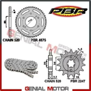 EK2995 `F[ƃXvPbgLbg 14 / 45 / 520 PBR KTM RC 2014 - 2018 EK2995 Chain and Sprockets Kit 14 / 45 / 520 PBR for KTM RC 2014 - 2018
