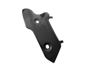 Genial Motor cCJ[{GL][XgJo[ }n YZF-R1 2015 - 2019p Genial Motor Twill Glossy Carbon Exhaust Cover for Yamaha YZF-R1 2015 - 2019