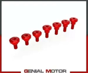 ���b�h �t�F�A�����O �t���[�� �l�W �L�b�g DUCABIKE Ducati DesertX 2022 Red Fairing Frame Screw Kit DUCABIKE Ducati DesertX 2022 �y���s�A���i�z
