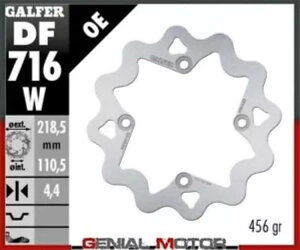 Galfer ���A�u���[�L�f�B�X�N WAVE FIXED 218,5x4,4mm CANNONDALE4 �z�C�[��BLAZE 440 IZQ2002 Galfer Rear BrakeDisc WAVE FIXED 218,5x4,4mm CANNONDALE4 WheelsBLAZE 440 IZQ2002