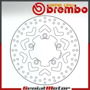 �u���[�L �f�B�X�N �Œ� Brembo Serie Oro ���A Kymco People S 125 2007 - 2010 �p Brake Disc Fixed Brembo Serie Oro Rear for Kymco People S 125 2007 - 2010 �y���s�A���i�z