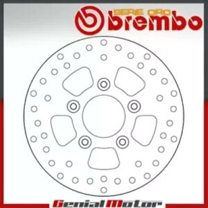 �u���[�L �f�B�X�N �Œ莮 Brembo Serie Oro �t�����g Peugeot Tweet 125 2011 - 2014 Brake Disc Fixed Brembo Serie Oro Front Peugeot Tweet 125 2011 - 2014 �y���s�A���i�z