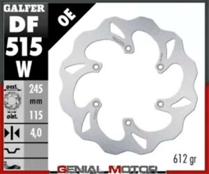 Galfer ���A �u���[�L �f�B�X�N WAVE FIXED 245x4mm FANTIC XX 125 2T 2020 Galfer Rear Brake Disc WAVE FIXED 245x4mm FANTIC XX 125 2T 2020 �y���s�A���i�z