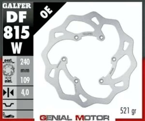 Galfer ���A �u���[�L �f�B�X�N WAVE FIXED 240x4mm BETA 300 RR 2T ENDURO 2013 Galfer Rear Brake Disc WAVE FIXED 240x4mm BETA 300 RR 2T ENDURO 2013 �y���s�A���i�z