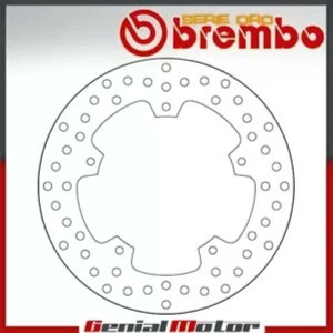�u���[�L�f�B�X�N �Œ� Brembo Serie Oro ���A�p Bmw S 1000 R 1000 2014 - 2016 Brake Disc Fixed Brembo Serie Oro Rear for Bmw S 1000 R 1000 2014 - 2016 �y���s�A���i�z