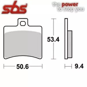 �u���[�L�p�b�h�̃y�A SBS 152 HM �X�J���x�I ���C�g 4T 125 2007-2008 Pair of Brake Pads SBS 152 HM Scarabeo Light 4T 125 2007-2008 �y���s�A���i�z