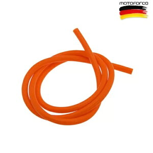 K\z[X 1[g D.5MM IWtI MOTOFORCE- Hose gasoline 1 meter D.5MM orange fluo MOTOFORCE-