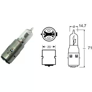 IX 12V 35/35W S2 vz_ 600 XR R 1985-2000- OSRAM 12V 35/35W S2 lamp for Honda 600 XR R 1985-2000-
