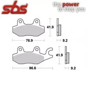 u[LpbhyAu[L 119HF 119 HF Kymco 150 ̂悤 2017-2020- Brake pads pair brake 119HF 119 HF for Kymco 150 Like 2017-2020-