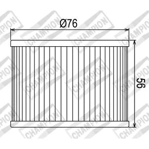 ICtB^[ `sI COF301 Kawasaki 550 Z Ltd 1981-1983- Oil filter CHAMPION COF301 Kawasaki 550 Z Ltd 1981-1983-