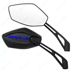 CtBjeBubNu[SJE^[~[XYL GSX-S lCLbh 750 1000- INFINITY BLACK BLUE LOGO COUNTER MIRRORS FOR SUZUKI GSX-S NAKED 750 1000-