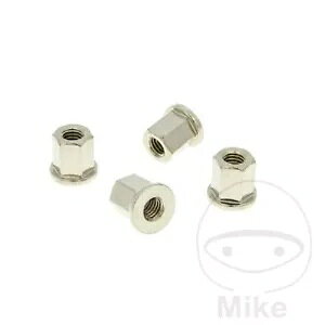 L[uLbvV_[ 4{Zbg M6X1MM vW[ 250 WI P.Nissin 2006-2011- Set of 4 cube cap cylinder M6X1MM Peugeot 250 Geo P.Nissin 2006-2011-