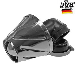 GAtB^[ HELIX N[ (38/25mm) STR8 }n 50 BWS 1997-2014 Air Filter HELIX Chrome (38/25mm) STR8 Yamaha 50 BWS 1997-2014