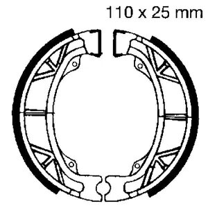 XvOtu[LW[ EBC Cagiva 125 Passing 1993-1997- Brake jaws with springs EBC Cagiva 125 Passing 1993-1997-