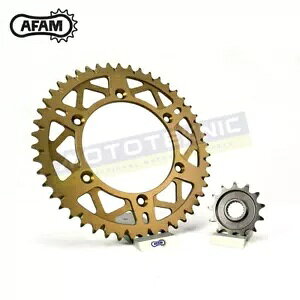 AFAM X`[/dzɎ_XvPbg yÁA}n FZS1000 Fazer 2001-06 ɓK܂B AFAM Steel / Hard Anodised Alloy Sprocket Pair fits Yamaha FZS1000 Fazer 2001-06
