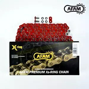 Afam �������b�h 520 �s�b�` 120 �����N�`�F�[���� Husaberg FE350 2000-2001 �ɓK�� Afam Recommended Red 520 Pitch 120 Link Chain fits Husaberg FE350 2000-2001 �y���s�A���i�z