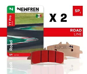 Newfren t tg [h/gbN u[L pbh Zbg }n YZ-F 1000 R T_[ G[X 96-01 Newfren Full Front Road/Track Brake Pad Set Yamaha YZ-F 1000 R Thunder Ace 96-01