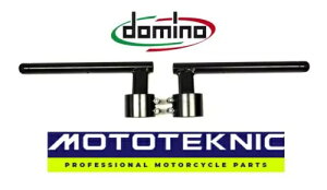 Domino Tommaselli 50mm オNbvI Laverda oCNɃtBbg Domino Tommaselli 50mm Raised Clip Ons to fit Laverda Bikes