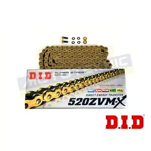 DID 520 �s�b�` 106 �����N ZVMX �`�F�[�� �W���C���g�����N�t�� DID 520 Pitch 106 Link ZVMX Chain with Joining Link �y���s�A���i�z