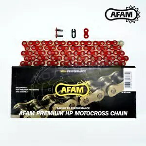 Afam AbvO[h bh 520 sb` 120 N `F[ nXNo[i CR250 (2T MX) 1984 ɓK Afam Upgrade Red 520 Pitch 120 Link Chain fits Husqvarna CR250 (2T MX) 1984