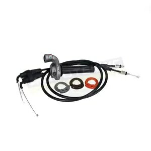 �h�~�m �O���[ KRK Evo �X���b�g���AKTM SX-F Factory Edition 250 2015-2018 �ɓK�� Domino Grey KRK Evo Throttle to fit KTM SX-F Factory Edition 250 2015-2018 �y���s�A���i�z