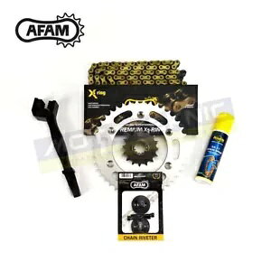 AFAM AbvO[h X O `F[ƃXvPbg LbǵAgCAt 1200 gtB[ 2002-2003 ɓK܂B AFAM Upgrade X-Ring Chain and Sprocket Kit fits Triumph 1200 Trophy 2002-2003