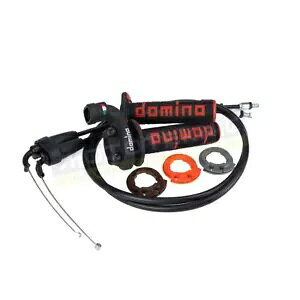 Domino KRK Evo XbgAA360 Obv + nXNo[i FS 450 2016-18 ɓKP[ut Domino KRK Evo Throttle with A360 Grips + cables to fit Husqvarna FS 450 2016-18