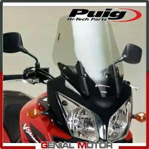 PUIG tgKX CgX[N 1880H JTL KLV 1000 2004 / 2005 PUIG WINDSHIELD LIGHT SMOKED 1880H KAWASAKI KLV 1000 2004 / 2005