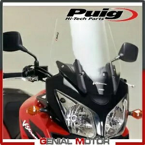 Puig tgKX 1880W JTL KLV 1000 2004 / 2005 PUIG WINDSHIELD TRANSPARENT 1880W KAWASAKI KLV 1000 2004 / 2005