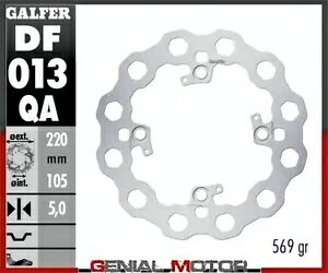 Galfer �u���[�L�f�B�X�N ���A �L���[�r�b�N �Œ� 220x5 mm �z���_ TRX 400 X9 2009-2010- Galfer brake discs rear cubiq fixed 220x5 mm Honda TRX 400 X9 2009-2010- �y���s�A���i�z