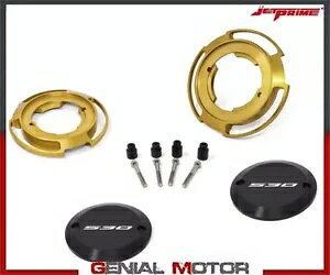 �y�A�N�����N�P�[�X�ی�W�F�b�g�v���C���J���[�S�[���h���}�n XP 530 T-MAX 2017 2019 Pair Crankcase protection jetprime color gold for Yamaha XP 530 T-MAX 2017 2019 �y���s�A���i�z