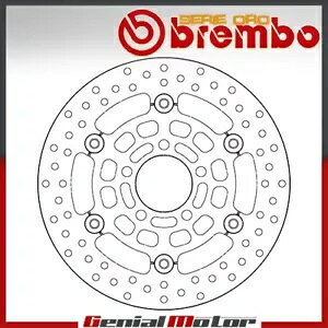 �u���[�L �f�B�X�N �t���[�e�B���O �u�����{ �I�� �t�����g Kymco Downtown I Abs 300 2010 - 2014 Brake Disc Floating Brembo Oro Front Kymco Downtown I Abs 300 2010 - 2014 �y���s�A���i�z