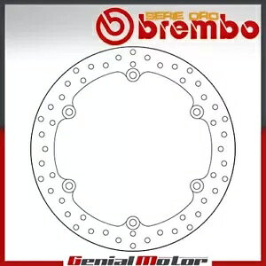 �u���[�L�f�B�X�N�Œ�u�����{�V���[�Y�I���t�����g�z���_ Cbr R 500 2013 - 2016- Brake disc fixed Brembo series Oro front for Honda Cbr R 500 2013 - 2016- �y���s�A���i�z