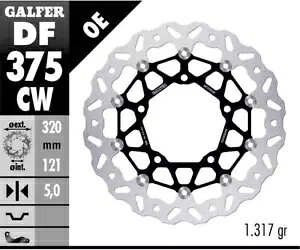 Galfer tg u[L fBXN EF[u t[g 320X5.5 XYL GSX 1300R  2021 2024 Galfer Front Brake Disc WAVE FLOAT 320X5.5 SUZUKI GSX 1300R HAYABUSA 2021 2024