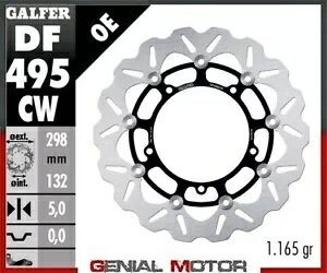Galfer �t�����g �u���[�L �f�B�X�N �E�F�[�u �t���[�e�B���O �R���v���[�g(ALU)298x5mm ���}�n MT 07 ABS 2021 Galfer Front Brake Disc WAVE FLOATING COMPLETE(ALU)298x5mm YAMAHA MT 07 ABS 2021 �y���s�A���i�z