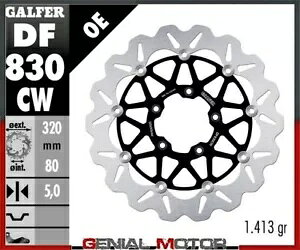 Galfer �t�����g �u���[�L �f�B�X�N �E�F�[�u �t���[�e�B���O �t��(ALU)320x5mm MV AGUSTA B3 800 RR 2017 Galfer Front Brake Disc WAVE FLOATING FULL(ALU)320x5mm MV AGUSTA B3 800 RR 2017 �y���s�A���i�z