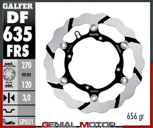 Galfer �u���[�L�f�B�X�N �t�����g WAV �I�[�o�[�T�C�Y �O���[�u�h 270 �n�X�N�o�[�i 125 SM S 4T 2011- Galfer brake discs front WAV OVERSIZE GROOVED 270 HUSQVARNA 125 SM S 4T 2011- �y���s�A���i�z